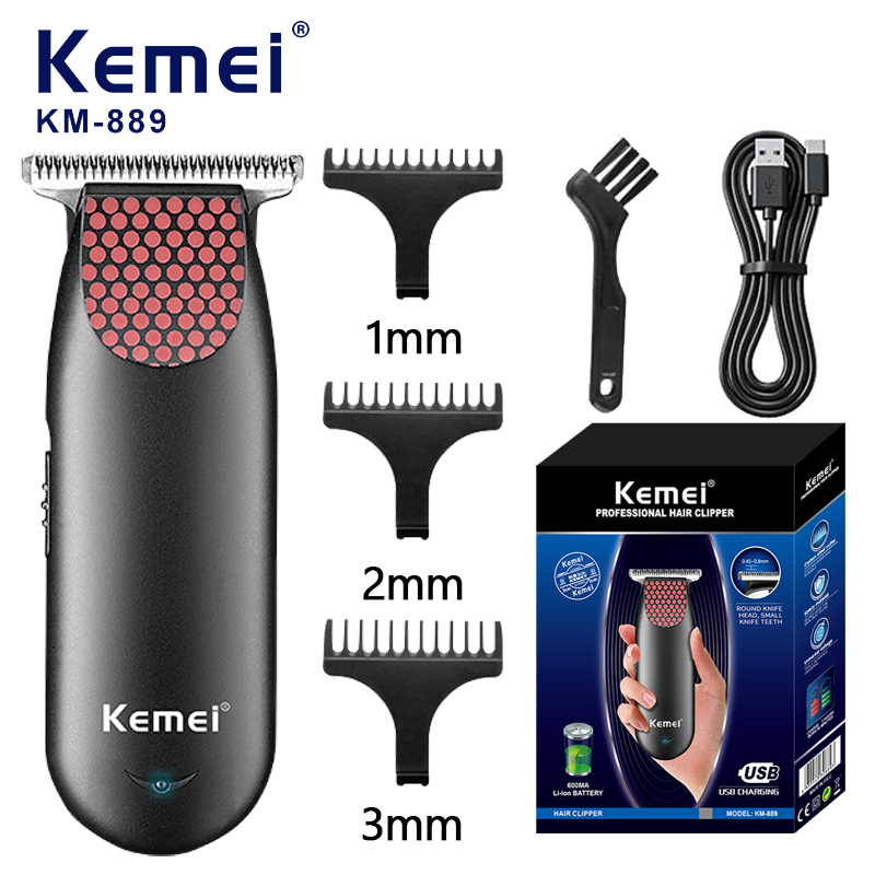 Men'S Grooming Essentials - Kemei 889 profissional bolso sem fio