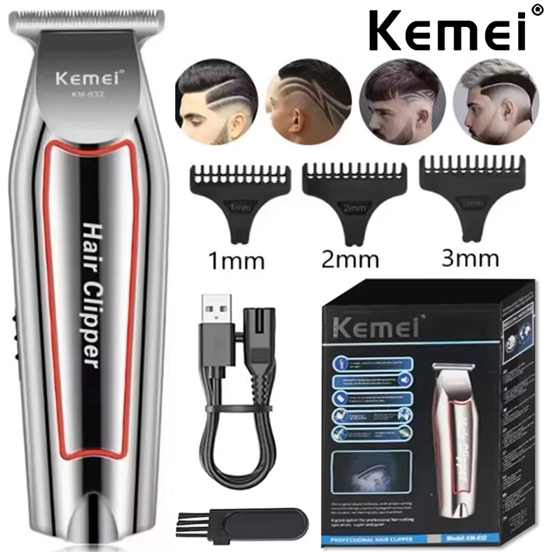 Men'S Grooming Essentials - Kemei profissional aparador de cabelo elétrico