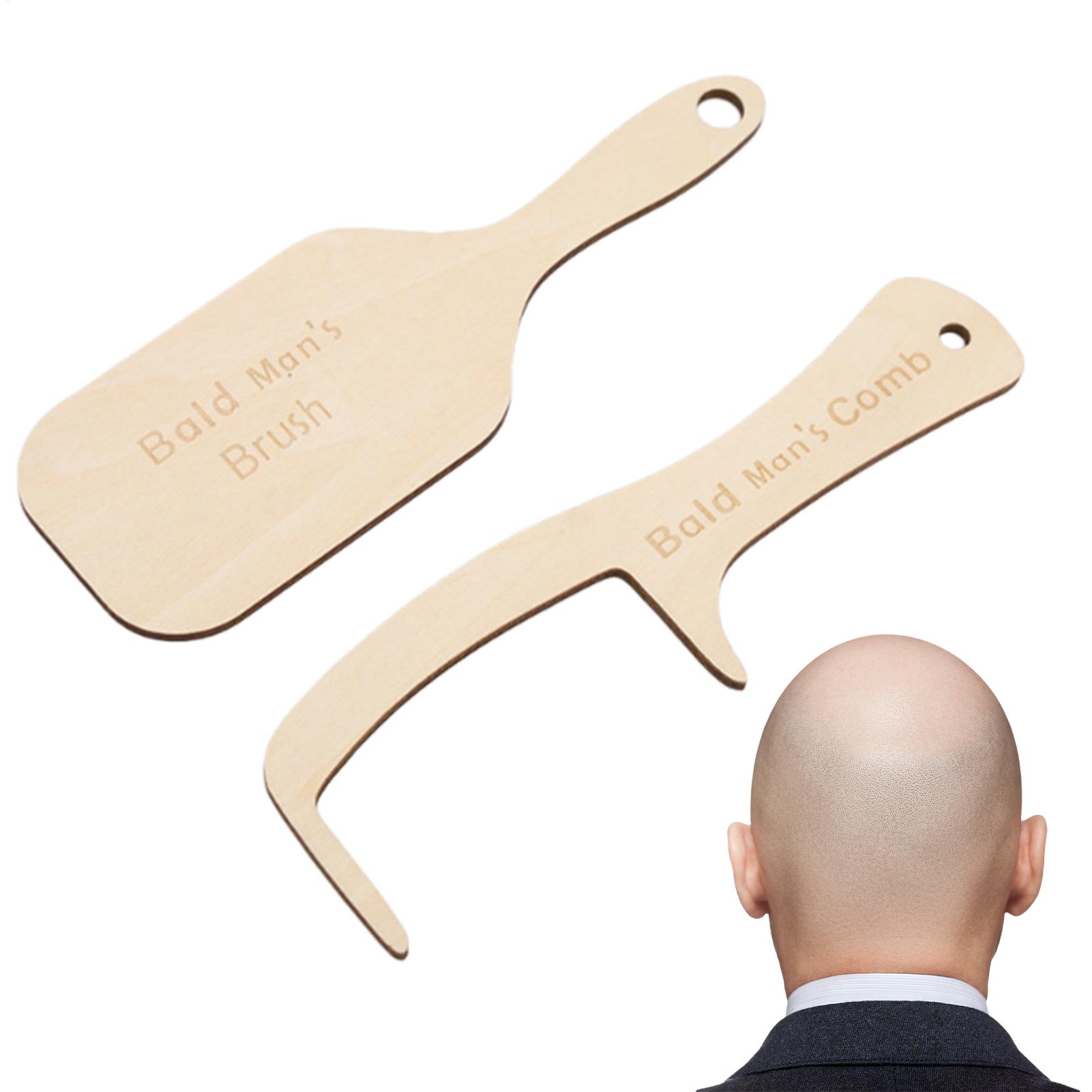 Men'S Grooming Essentials - 2 pçs engraçado homem careca aliciamento