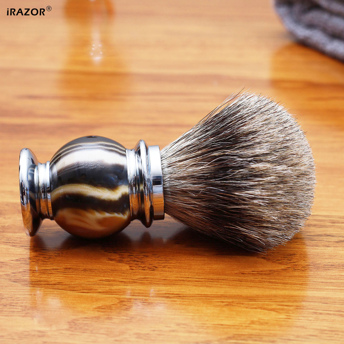 Pincel de Barba iRAZOR Silvert - Men'S Grooming Essentials avaliação e preço