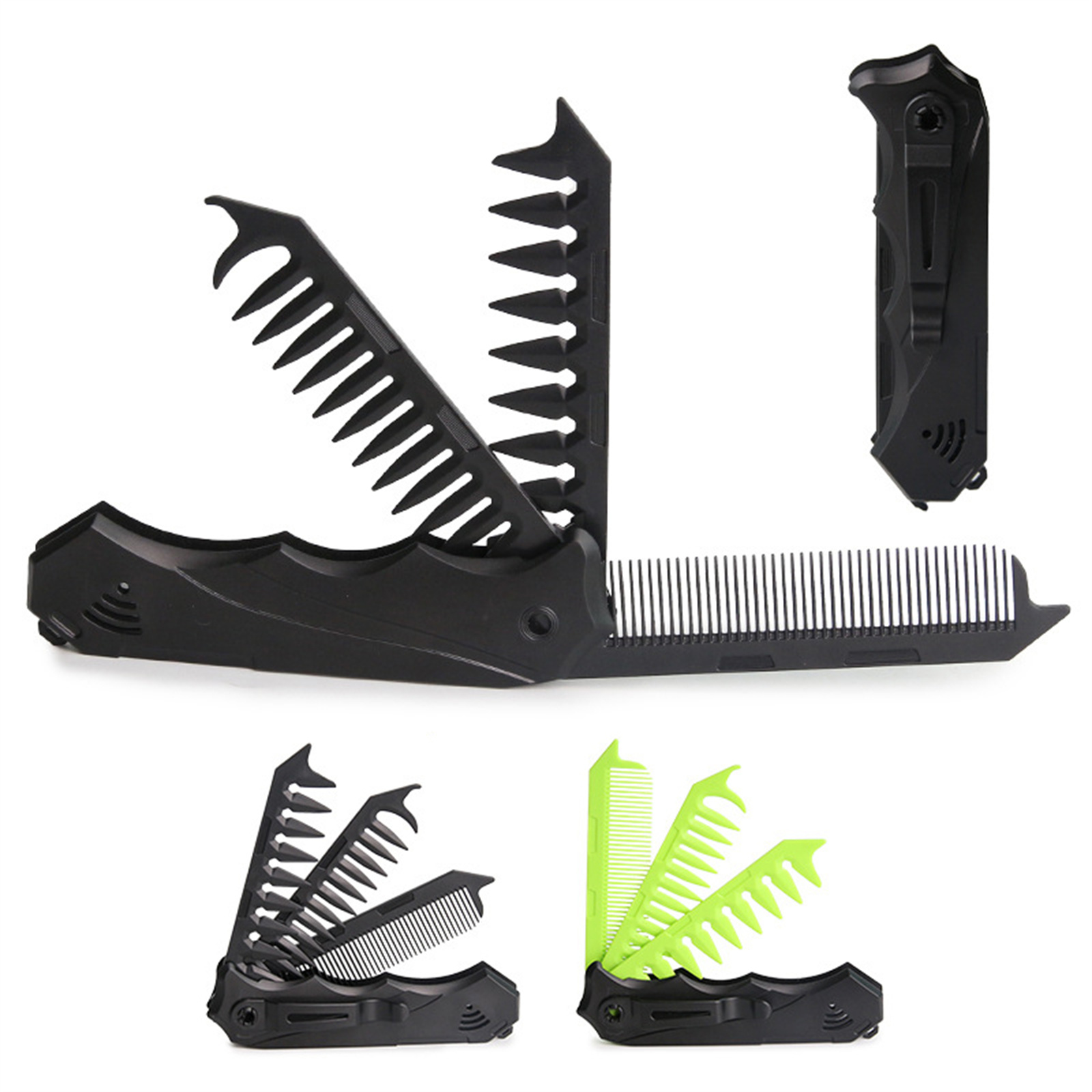 Pente dobrável de dente duplo  - Men'S Grooming Essentials avaliação e preço