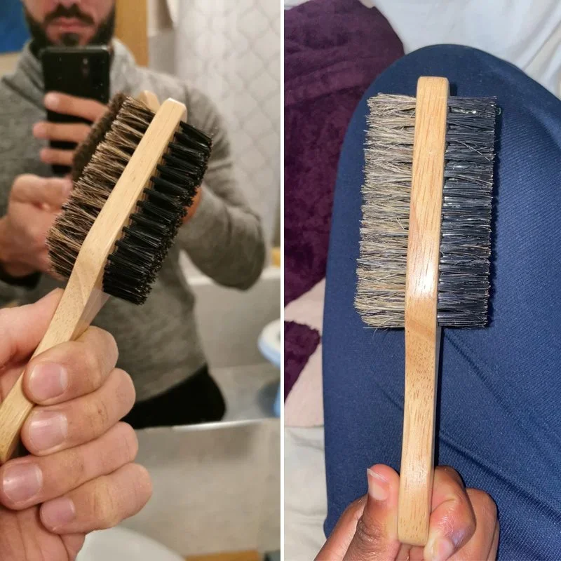 Escova para Barba com Cabo de  - Men'S Grooming Essentials avaliação e preço
