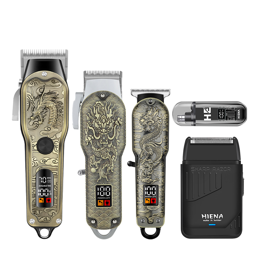 HIENA 5 Peças: Máquina de Cort - Men'S Grooming Essentials avaliação e preço